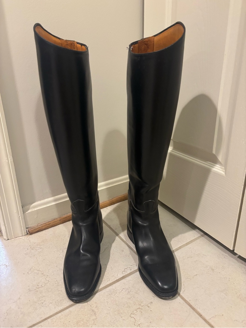 Cavallo Women’s Black Tall Leather Riding Boots
